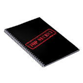 Geheimes Notizbuch Notizblock (Rechte Seite)