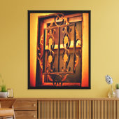 Geheimfenster Leinwanddruck (Insitu (Wohnzimmer))