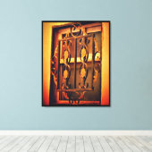 Geheimfenster Leinwanddruck (Insitu (Holzboden))