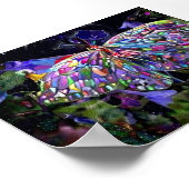 Geheimgarten, drucken poster (Ecke)