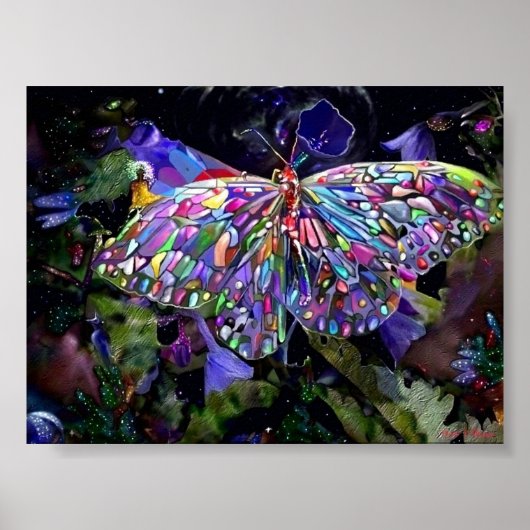 Geheimgarten, drucken poster (Vorne)