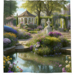 Geheimgarten Duschvorhang