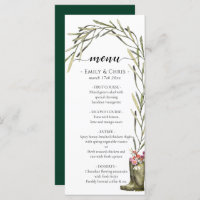 Geheimgarten | Gold Confetti Elegant Floral