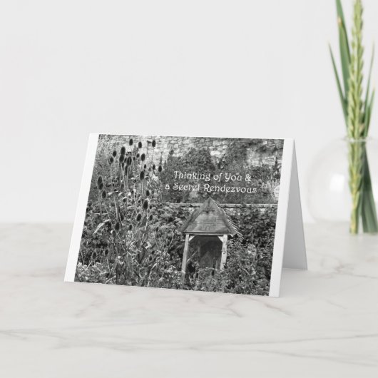 Geheimgärten Karte (Vorderseite)