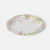 Geheimgarten Pappteller (Schrägansicht)