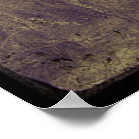 Geheimgarten Poster (Ecke)