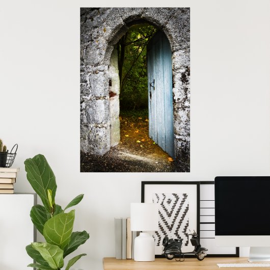 Geheimgarten Poster (Heimbüro)