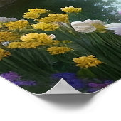 Geheimgarten Poster (Ecke)