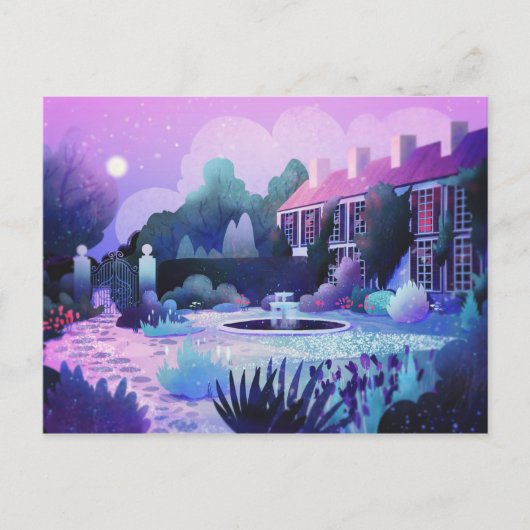 Geheimgarten Postkarte (Vorderseite)