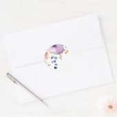 Geheimgarten Runder Aufkleber (Umschlag)