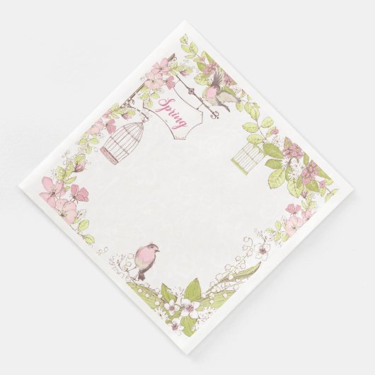 Geheimgarten Serviette (Ecke)