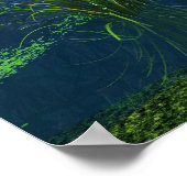 Geheimgartenposter Poster (Ecke)