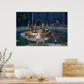 Geheimgartenposter Poster (Küche)