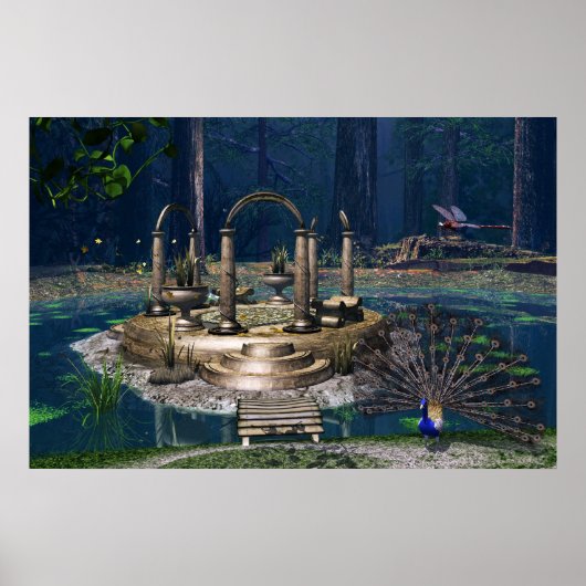 Geheimgartenposter Poster (Vorne)