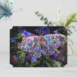 Geheimgartenvorlage Feiertagskarte