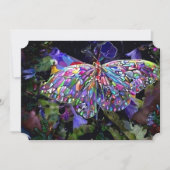 Geheimgartenvorlage Feiertagskarte (Vorderseite)