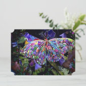 Geheimgartenvorlage Feiertagskarte (Stehend Vorderseite)