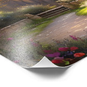 Geheimgartenweg Fotodruck (Ecke)