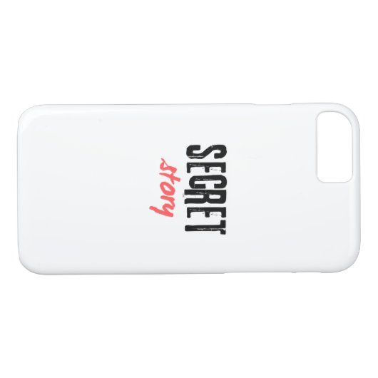 Geheimgeschichte Case-Mate iPhone Hülle (Rückseite (Horizontal))