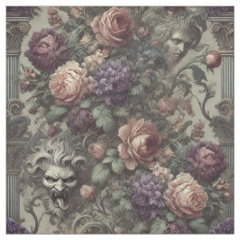 Geheimgesellschaften blühen in Spiralen - Statemen Stoff