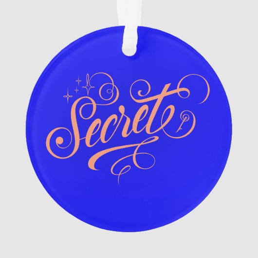 Geheimhaltung Ornament (Rückseite)