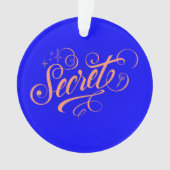 Geheimhaltung Ornament (Vorderseite)