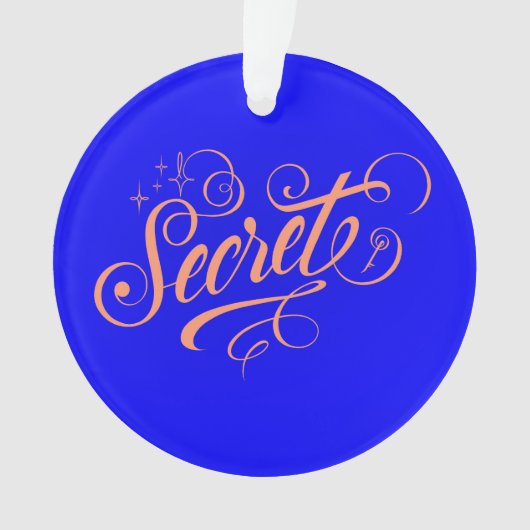 Geheimhaltung Ornament (Vorderseite)