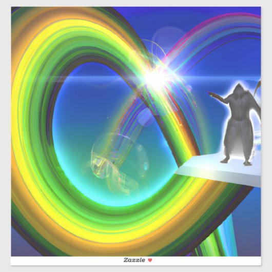 Geheimnis beim überdimensionalen Stargate Aufkleber (Blatt)