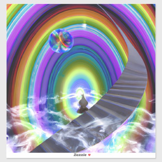 Geheimnis beim überdimensionalen Stargate Aufkleber (Blatt)