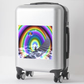 Geheimnis beim überdimensionalen Stargate Aufkleber (Koffer)