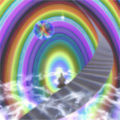 Geheimnis beim überdimensionalen Stargate Aufkleber (Vorderseite)