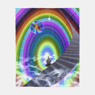 Geheimnis beim überdimensionalen Stargate Fleecedecke