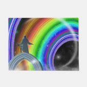 Geheimnis beim überdimensionalen Stargate Fußmatte (Vorderseite)