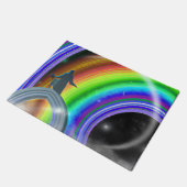 Geheimnis beim überdimensionalen Stargate Fußmatte (Schrägansicht)