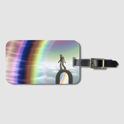 Geheimnis beim überdimensionalen Stargate Gepäckanhänger (Vorderseite (Horizontal))