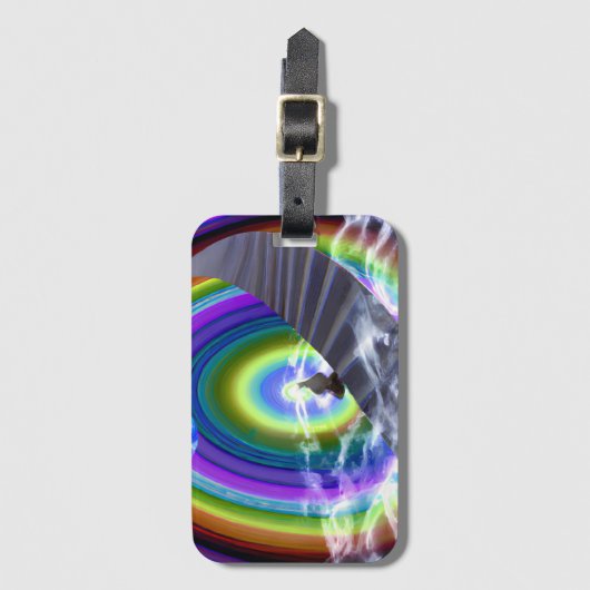 Geheimnis beim überdimensionalen Stargate Gepäckanhänger (Vorderseite Vertikal)