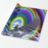 Geheimnis beim überdimensionalen Stargate Geschenkpapier (Ungerollt)