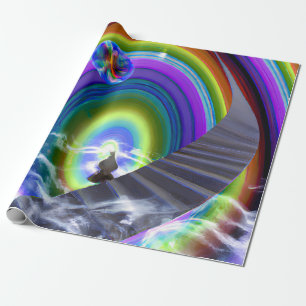 Geheimnis beim überdimensionalen Stargate Geschenkpapier