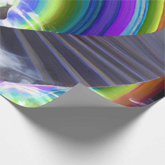 Geheimnis beim überdimensionalen Stargate Geschenkpapier (Ecke)