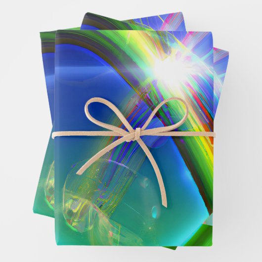 Geheimnis beim überdimensionalen Stargate Geschenkpapier Set (Beispiel)