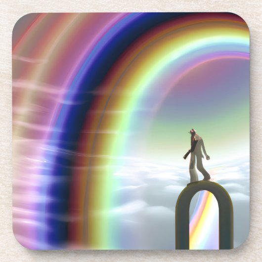 Geheimnis beim überdimensionalen Stargate Getränkeuntersetzer (Vorderseite)