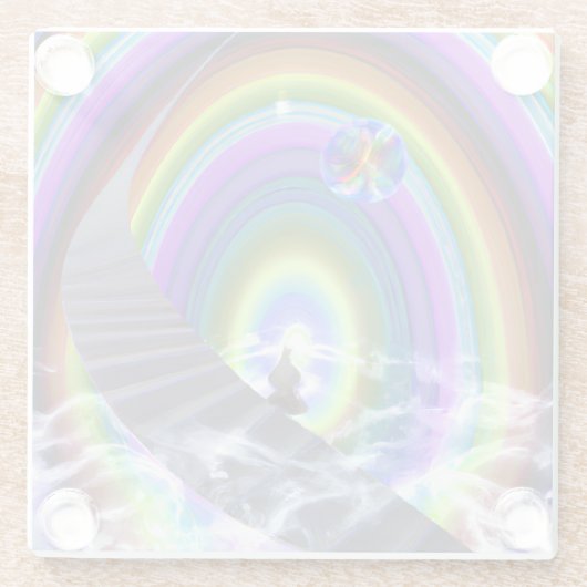 Geheimnis beim überdimensionalen Stargate Glasuntersetzer (Rückseite)