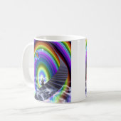 Geheimnis beim überdimensionalen Stargate Kaffeetasse (Vorderseite Links)