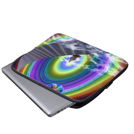 Geheimnis beim überdimensionalen Stargate Laptopschutzhülle (Vorne Knopf)