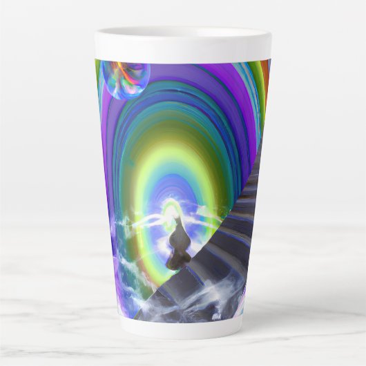 Geheimnis beim überdimensionalen Stargate Milchtasse (Vorderseite)