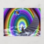 Geheimnis beim überdimensionalen Stargate Postkarte (Vorderseite)