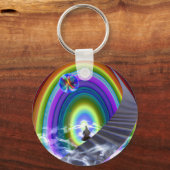 Geheimnis beim überdimensionalen Stargate Schlüsselanhänger (Rückseite)