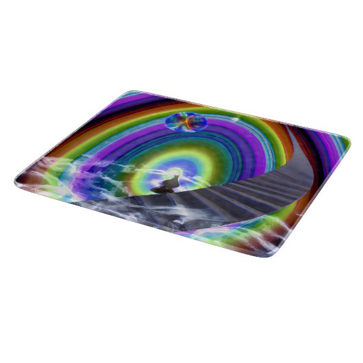 Geheimnis beim überdimensionalen Stargate Schneidebrett (Ecke)