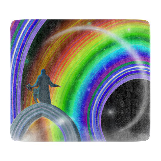 Geheimnis beim überdimensionalen Stargate Schneidebrett (Vorderseite)