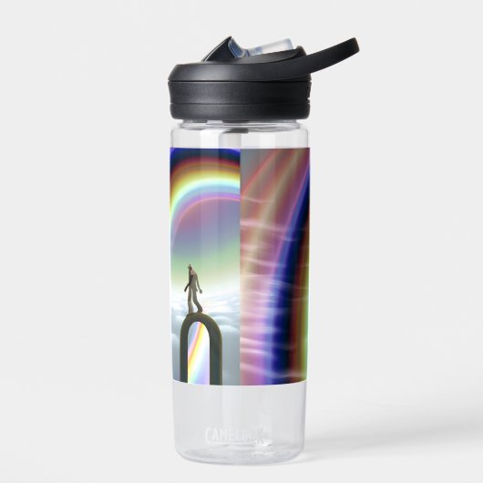 Geheimnis beim überdimensionalen Stargate Trinkflasche (Links)